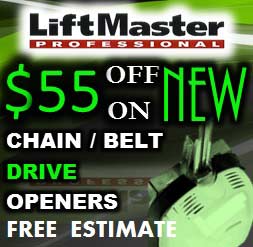 55 off new garage opener in addison